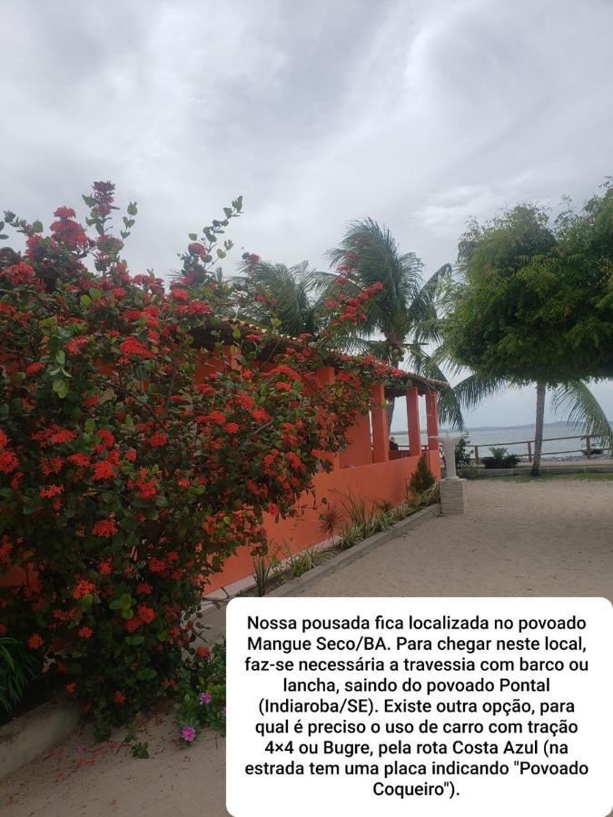 Pousada Grao de Areia Mangue Sêco Exterior foto